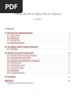 Afghan War Costs