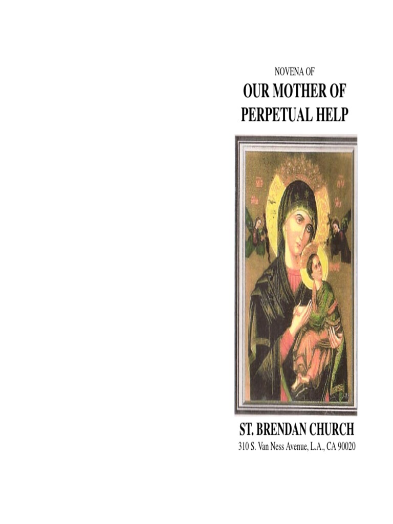 Novena to Our Mother of Perpetual Help | PDF