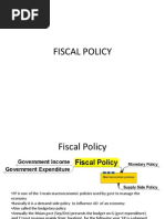 Fiscal Policy Malaysia