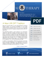 Physical Therapy: A New URI DPT Tradition