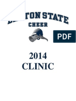 Dalton State Cheer Youth Clinic