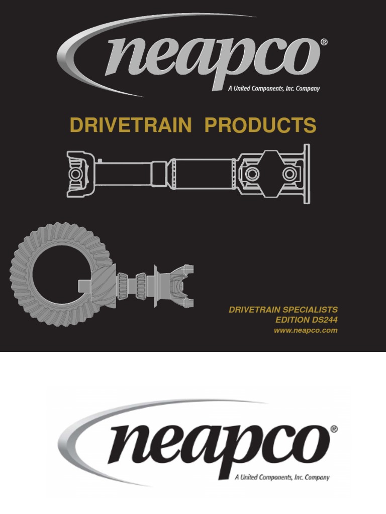 Neapco Master Catalog | PDF | Axle | Transport