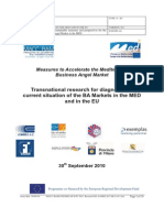 Transnational Research For Diagnosing The Current Situation of The BA Markets in The MED and in The EU