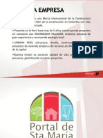 Prsentacion Portal de Santa Maria-Carabayllo 2014