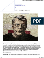 Stephen King's Rules For Time Travel