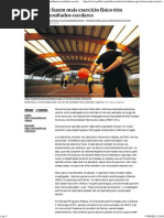 Exercício Físico - Jornal PÚBLICO