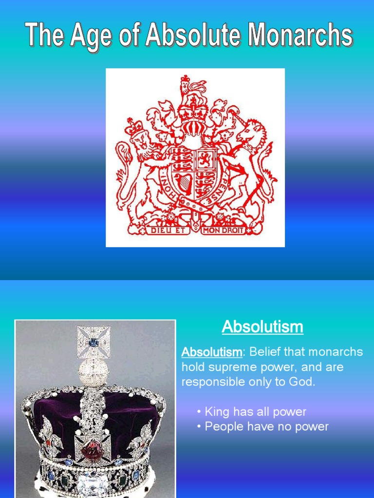 absolutism | Absolute Monarchy | Oliver Cromwell