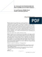 PRÁTICAS DE AVALIAÇÃO DE PROFESSORES DE  CIÊNCIAS FÍSICO-QUÍMICAS DO ENSINO BÁSICO