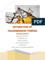 Report On Transmission Towers