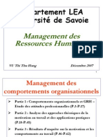 Management Des Comportements Organisationnels