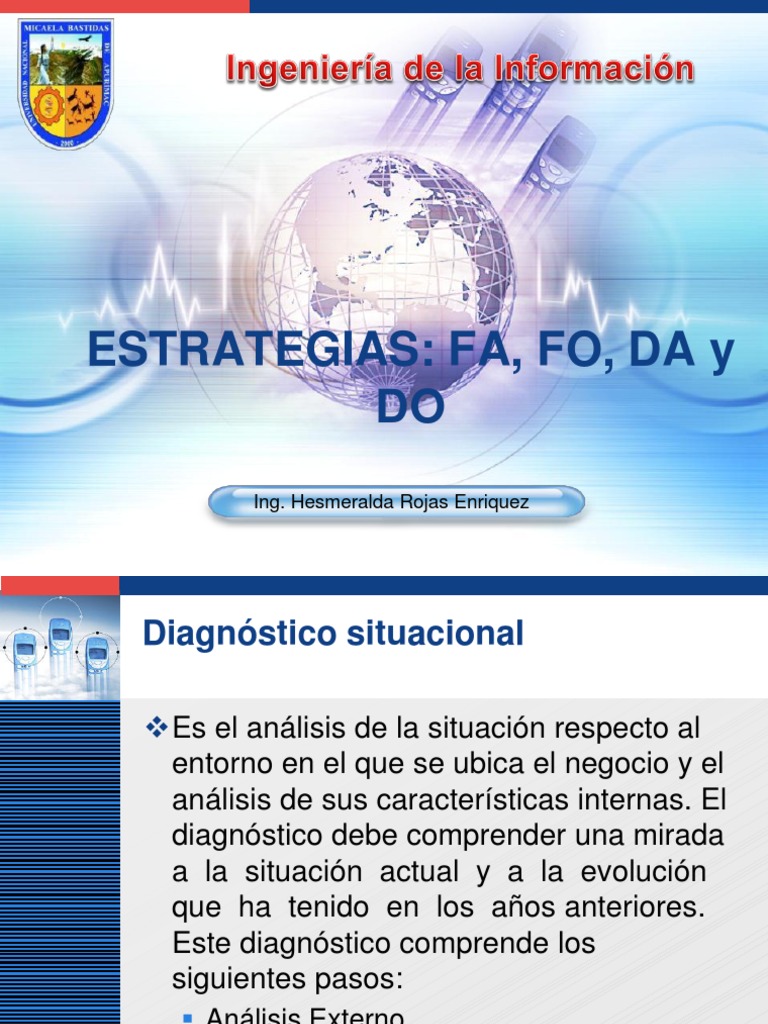 Estrategias FODA en Análisis Empresarial | PDF | Análisis FODA | Economias