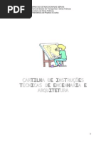 Cartilha de Instrucoes Tecnicas de Engenharia e Arquitetura