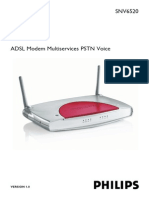 Philips Snv6520 Adsl Mulyiservice