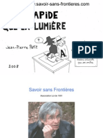 Plus Rapide Que La Lumiere