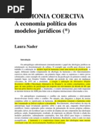 Harmonia Coerciva.laura Nader