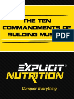 The Ten Commandments of Building Muscle