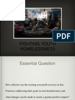 Fighting Youth Homelessness Pitch