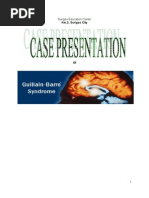 guillain barre syndrome case presentation by sec-nursing 3/B sinco mark
