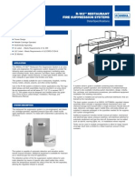 R-102™ Restaurant Fire Suppression Systems: Data/Specifications