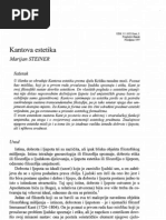 Download Marijan Steiner - KANTOVA ESTETIKA by shorinkarate SN20988069 doc pdf