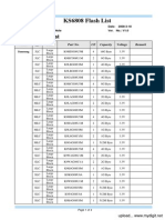 KS6808 Flash List