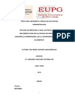 Implementación centro servicios desarrollo empresarial Cajamarca