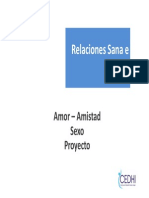 Relaciones Sanas Vs Insanas