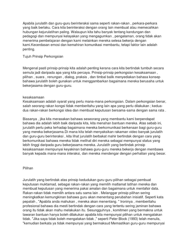 Apabila Jurulatih Dan Guru Pdf