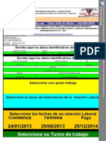 Programa Calcula las prestaciones sociales Petroleras