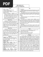 The Necklace Student Worksheet | Narration | Irony