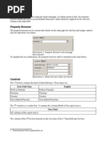 Function Property Browser