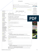 CSS Navigation Bar