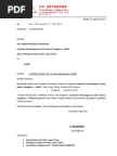 Surat Permohonan Pekerjaan Tambah Kurang