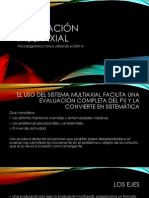 Evaluación Multiaxial Por Ejes Del DSM IV