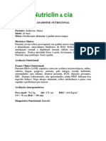 Prescrição Nutricional