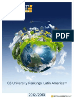 QS World University Rankings Latin America