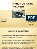 A Presentation on Fusing Machines