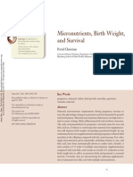  Art Micronutrients Birth Weight and Survival