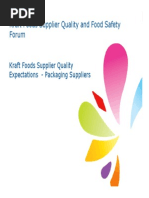 Packaging Expectations