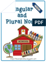 Singular and Plural Nouns Sorting Activities