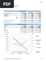 (Enter Company Name) EBITDA & Financial Leverage Analysis (Enter Date)