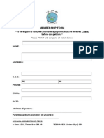 GPC Australia Membership Form
