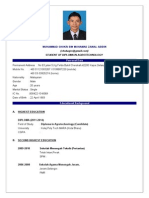 Muhammad Shukri Bin Mohamad Zainal Abidin: Student of Diploma in Agrotechnology