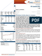 ICICI Direct- ITC- Slowdown trickles down to revenues GÇª