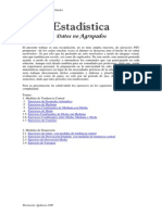 Estadistica Datos No Agrupados