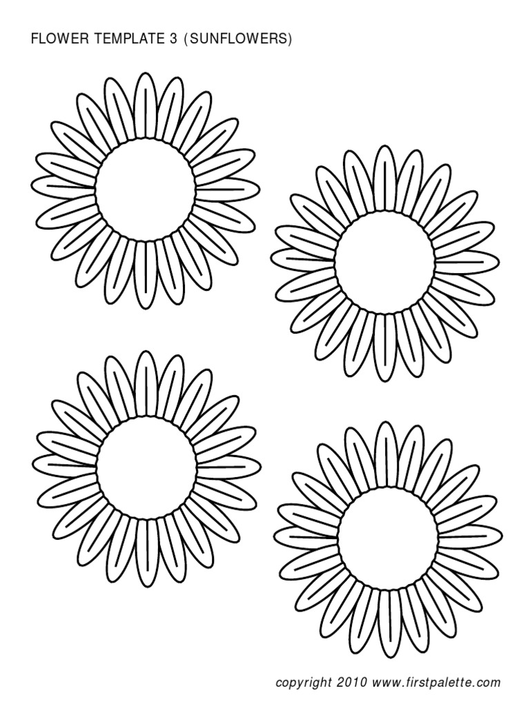 Flowers Set3 Sunflowers | PDF
