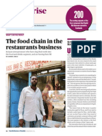 The Food Chain in the Restaurant Business