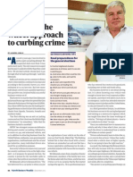 Hands On Wheel Approach To Curbing Crime