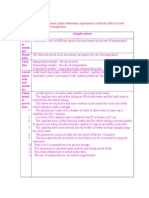 Const Ruct Sample Answer Proble M Statem Ent Hypot Hesis Varia Bles List of Appar Atus and Materi Als Exper Iment Al Proce Dure