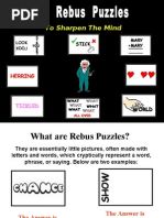 15 Rebus Puzzles